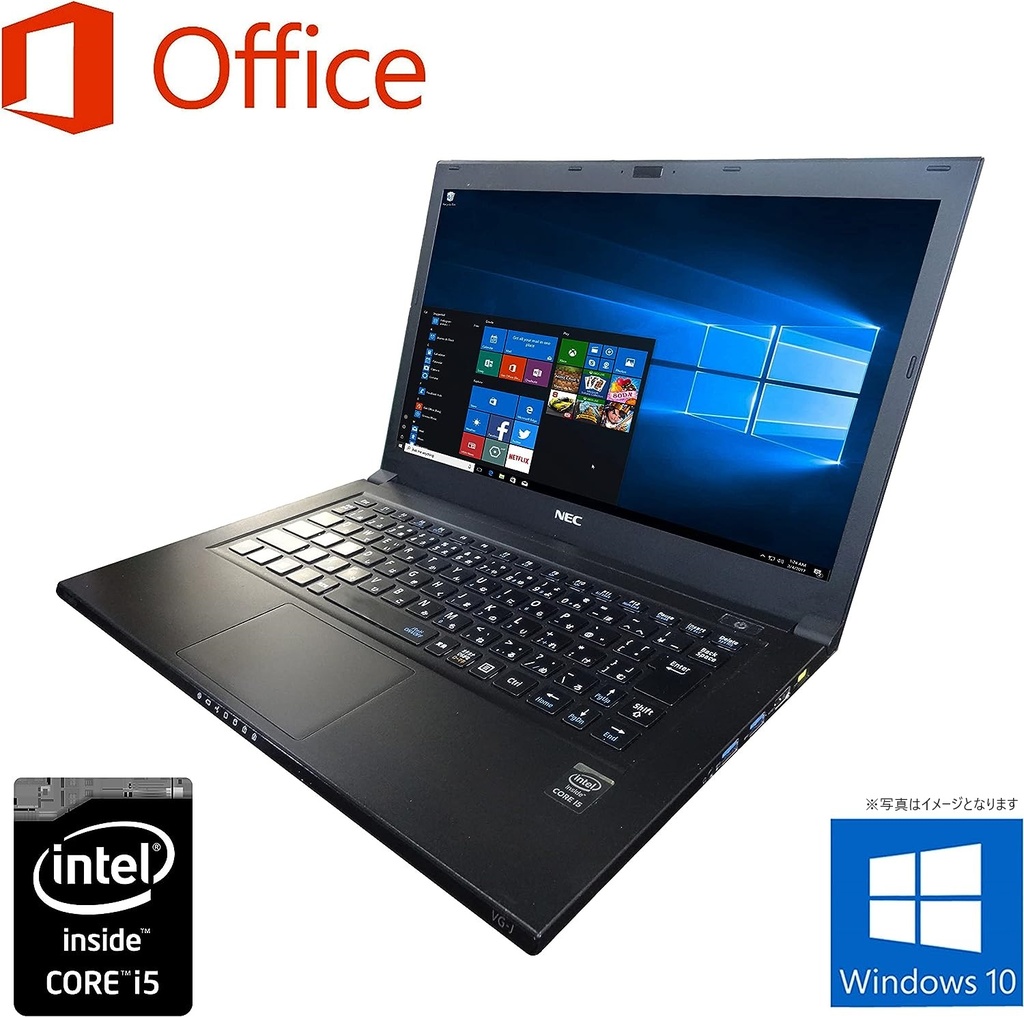 NEC ノートPC Core i5 Windows11 Office2021 本日超得！10%OFF｜中古